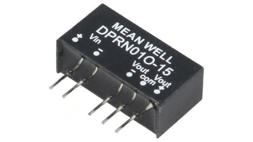 Przetwornica DC/DC 1W 45, 6-52, 8VDC 15VDC SIP6 THT DPRN01O-15