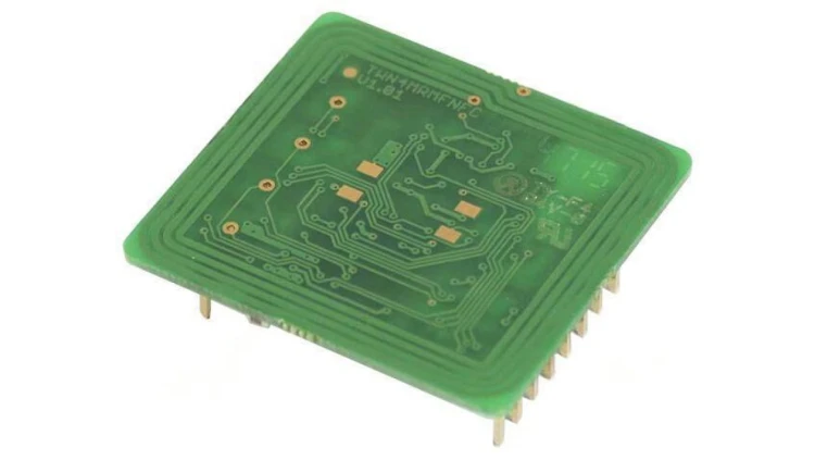 T4MR-F Czytnik RFID 3,15÷5,5V serial antena Zasięg: 70mm 33x30x11mm