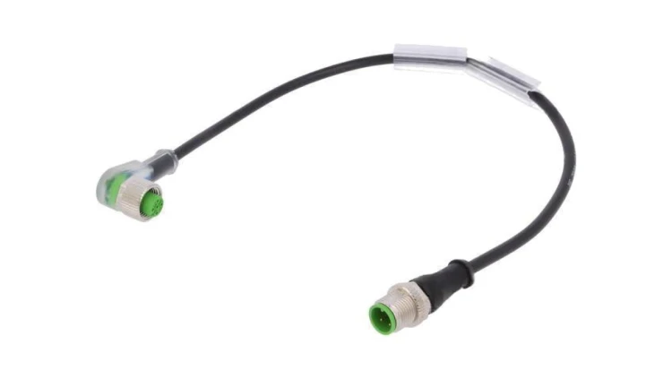 7000-40381-6130030 Kabel: do czujników/automatyki M12 0,3m 30VDC 4A PVC IP67