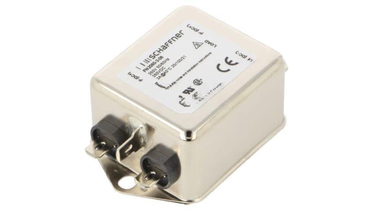 FN2060-3-06 Filtr przeciwzakłóceniowy jednofazowy 250VAC Cx: 220nF 1M