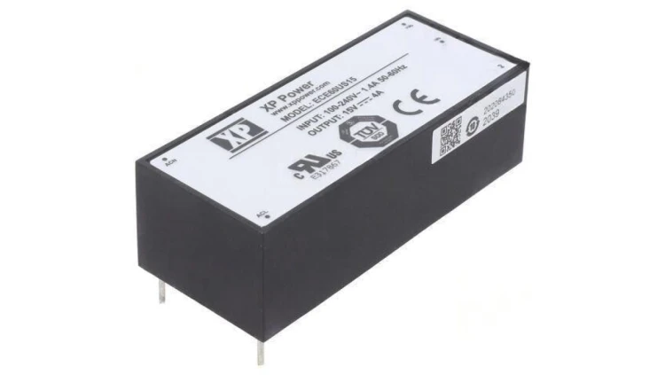 Przetwornica AC/DC 60W 85-264VAC,120-370VDC / 15VDC ECE60US15