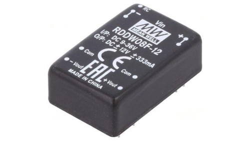 Przetwornica DC/DC 8W 9-36VDC 12VDC Uwyj2 -12VDC RDDW08F-12