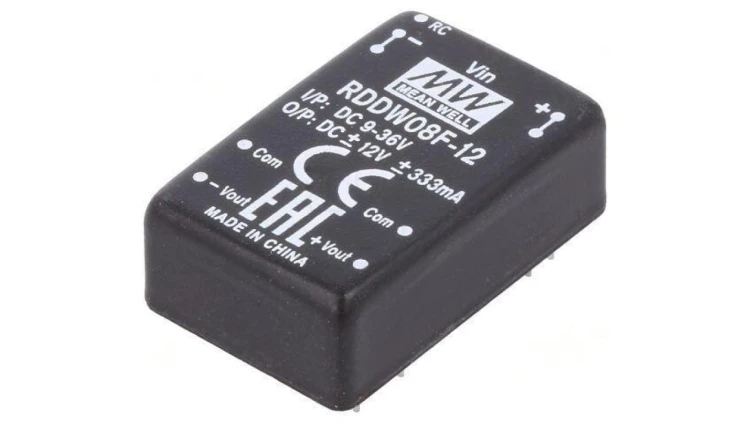 Przetwornica DC/DC 8W 9-36VDC 12VDC Uwyj2 -12VDC RDDW08F-12