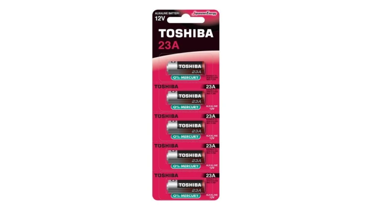 Baterie Alkaliczne Specjalistyczne TOSHIBA 23A 12V MN21 V23GA Blister 5szt