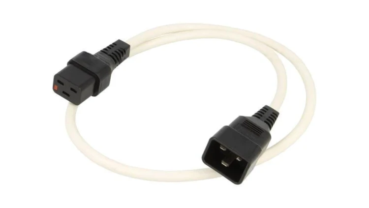 SCHAFFNER-820136 Kabel IEC C19 żeński, IEC C20 męski 1m z blokadą IEC LOCK