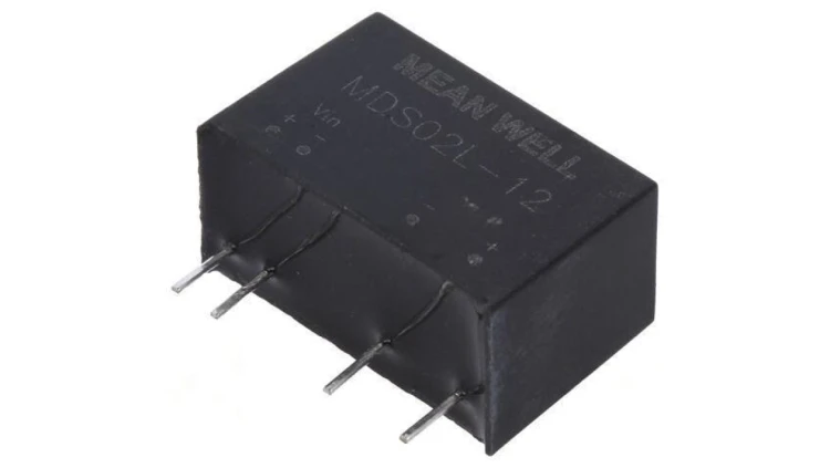 Przetwornica DC/DC 2W 4, 5-5, 5VDC 12VDC Iwyj 167mA MDS02L-12