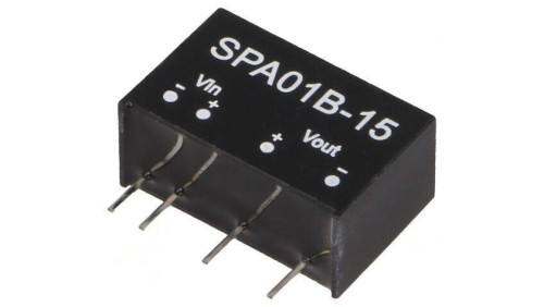 Przetwornica DC/DC 1W 18-36VDC 15VDC Iwyj 6-67mA SPA01B-15