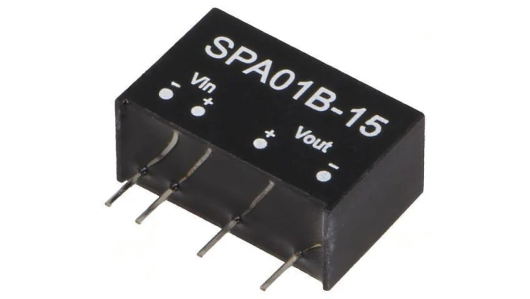 Przetwornica DC/DC 1W 18-36VDC 15VDC Iwyj 6-67mA SPA01B-15