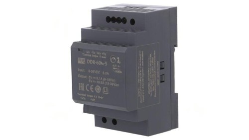 Przetwornica DC/DC 54W 9-36VDC 5VDC Iwyj 10, 8A DDR-60G-5