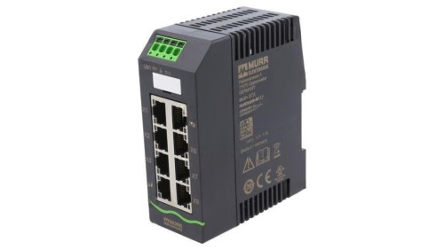 MURR-58812 Switch Ethernet niezarządzalny Ilość portów: 8 9,5÷31,5VDC