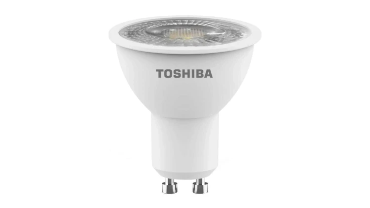 Żarówka LED Halogen GU10 5.5W = 63W 450lm 6500K Zimna Reflektor Punktowy TOSHIBA