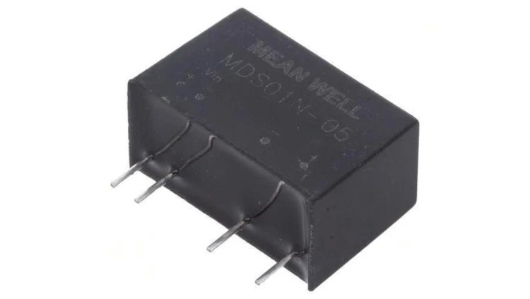 Przetwornica DC/DC 1W 21, 6-26, 4VDC 5VDC Iwyj 200mA MDS01N-05