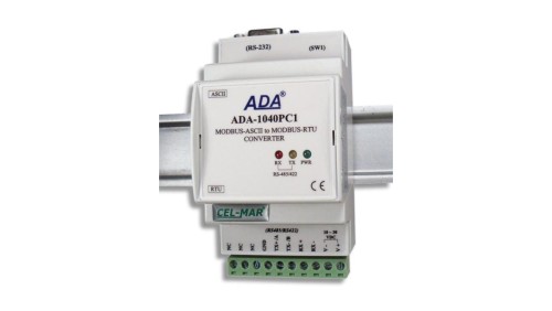 Konwerter MODBUS-ASCII na MODBUS-RTU ADA-1040PC1-1-23 Cel-Mar