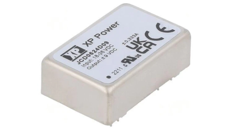 Przetwornica DC/DC 6W 18-36VDC / 9VDC -9VDC JCD0624D09