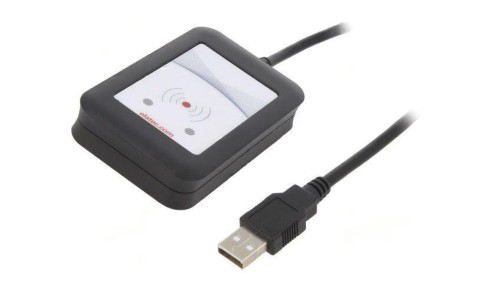 T4BT-FB2BEL6-P Czytnik RFID 4,3÷5,5V USB antena Zasięg: 100mm 88x56x18,5mm