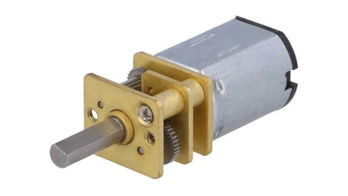 DF-FIT0302 Silnik: DC z przekładnią 6VDC 100mA Oś: nacięcie D 500obr./min
