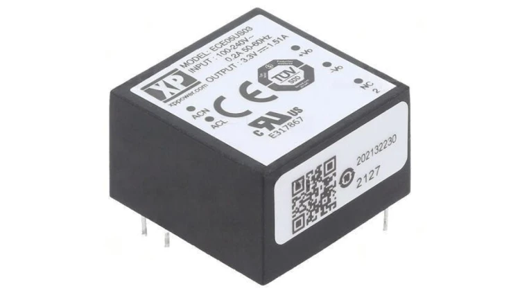 Przetwornica AC/DC 5W 85-264VAC,120-370VDC / 3,3VDC ECE05US03