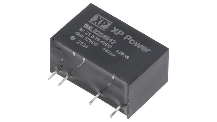 Przetwornica DC/DC 2W 21,6-26,4VDC / 12VDC SIP7 THT IML0224S12