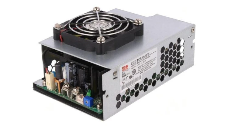Zasilacz impulsowy otwarty 400W 113-370VDC 80-264VAC OUT 1 RPS-400-12-TF