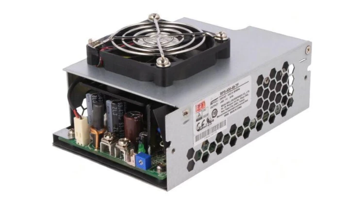 Zasilacz impulsowy otwarty 400W 113-370VDC 80-264VAC OUT 1 RPS-400-48-TF