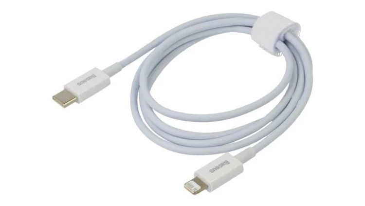 Kabel Apple Lightning wtyk - USB C wtyk 1m biały 20W CATLYS-A02