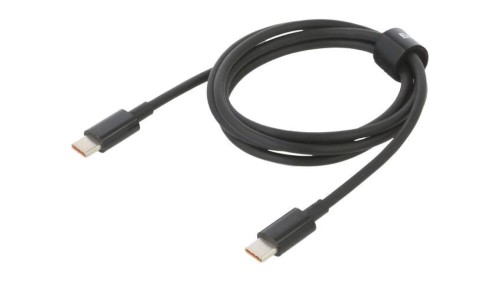 Kabel USB C wtyk z obu stron 1m czarny 100W CATYS-B01