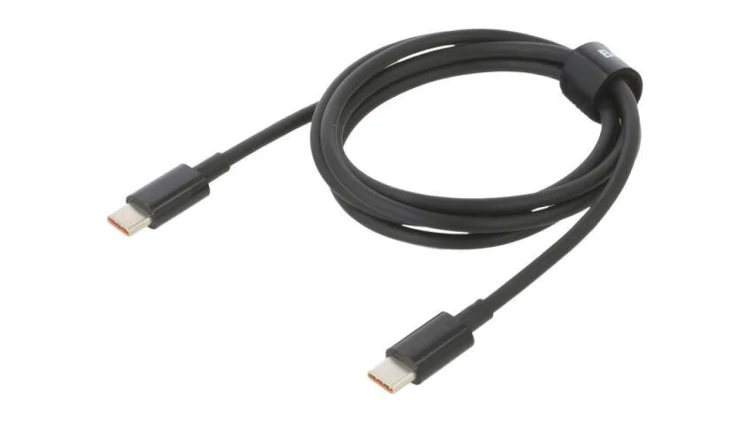 Kabel USB C wtyk z obu stron 1m czarny 100W CATYS-B01