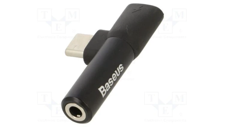 Kabel Jack 3,5mm gniazdo - USB C gniazdo,USB C wtyk CATL41-01