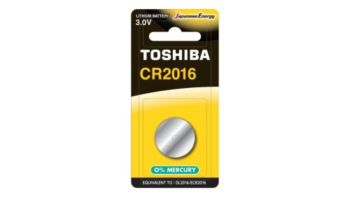 Bateria Specjalistyczna TOSHIBA Litowa CR 2016 3V Blister 1szt