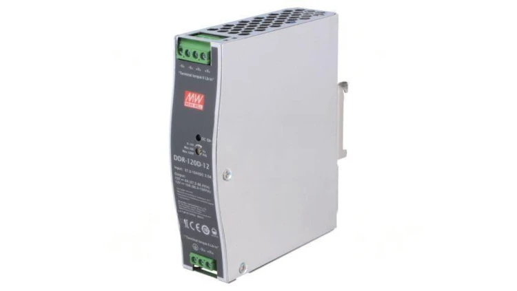 Przetwornica DC/DC 120W 67, 2-154VDC 12VDC Iwyj 10A DDR-120D-12