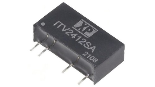Przetwornica DC/DC 1W 24VDC / 12VDC 83,3mA SIP ITV2412SA