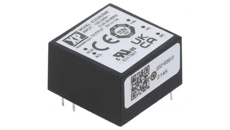 Przetwornica AC/DC 5W 85-264VAC,120-370VDC / 5VDC ECE05US05