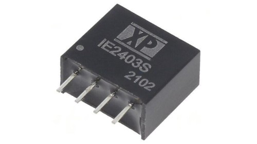 Przetwornica DC/DC 1W 24VDC / 3,3VDC 300mA SIP IE2403S