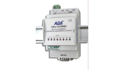 Konwerter ETHERNET na RS-232 z MODBUS GATEWAY ADA-13110MG-1-2 Cel-Mar