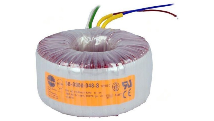 58-0300-048-S Transformator toroidalny 300VA 230VAC 48V 6,25A Ø 117mm