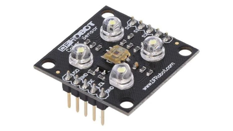 DF-SEN0101 Czujnik: koloru TTL 2, 7÷5, 5VDC IC: TCS3200