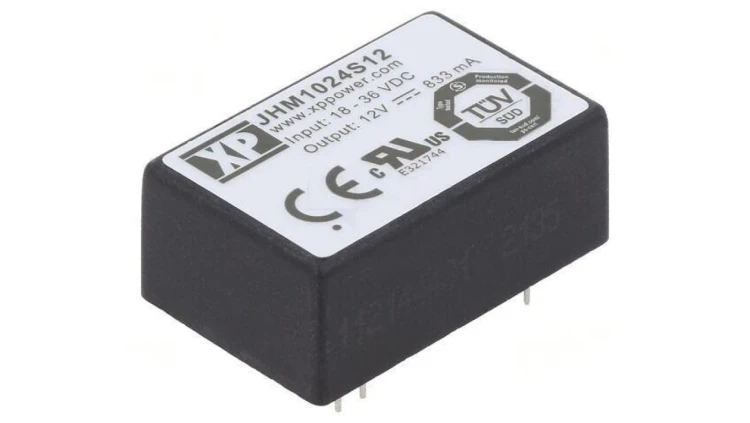Przetwornica DC/DC 10W 18-36VDC / 12VDC 833mA JHM1024S12