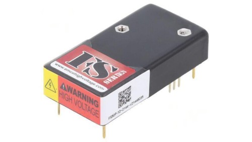 Przetwornica DC/DC 10W 12VDC / 0-5kVDC 2mA THT FS50P-12