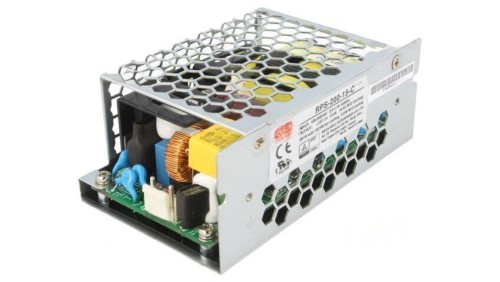 Zasilacz impulsowy otwarty 200W 113-370VDC 80-264VAC OUT 1 RPS-200-15C