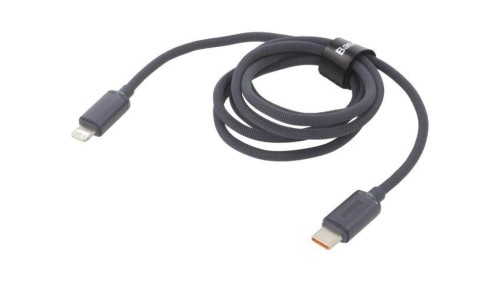 Kabel USB 2.0 Apple Lightning wtyk - USB C wtyk 1,2m czarny CAJY000201
