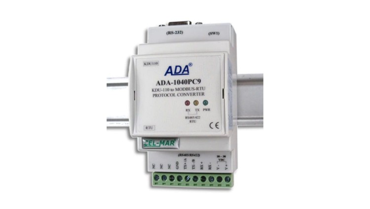 Konwerter protokołu Kyma KDU-110 na MODBUS-RTU ADA-1040PC9-1-23 Cel-Mar