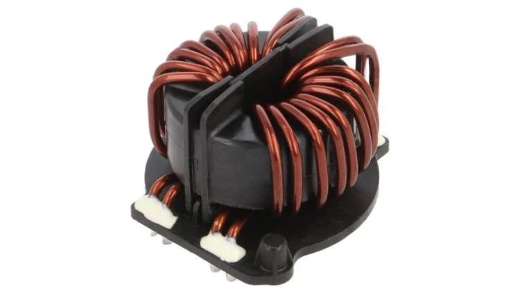RB6122-50-0M3 Dławik: drutowy z kompensacją THT 50A 0,9m RB 600VAC 250uH
