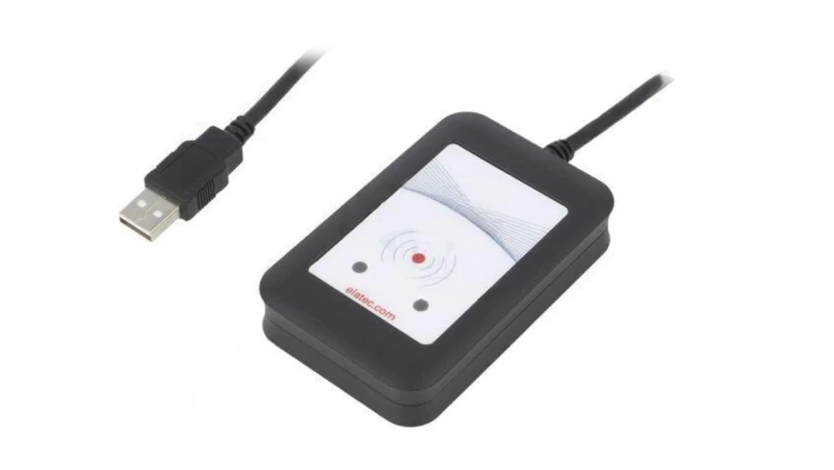 T4BT-FB2BEL6-PI Czytnik RFID 4,3÷5,5V USB antena Zasięg: 100mm 88x56x18,5mm