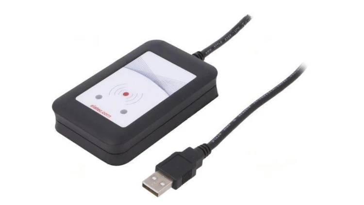 T4BT-FB2BEL2-LCCID Czytnik RFID 4,3÷5,5V CCID,PC/SC 2,01 USB antena 160mA ABS