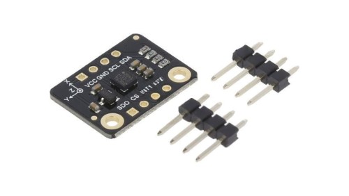 DF-SEN0408 Czujnik: akcelerometr 3,3VDC I2C, SPI H3LIS200DL