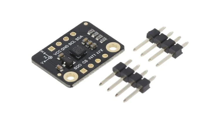 DF-SEN0408 Czujnik: akcelerometr 3,3VDC I2C, SPI H3LIS200DL