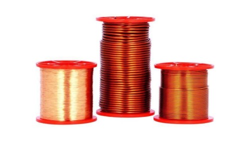 1032-0150-44 Drut nawojowy o długości 1579m podwójnie emaliowany 0,15mm 0,25kg max.200C