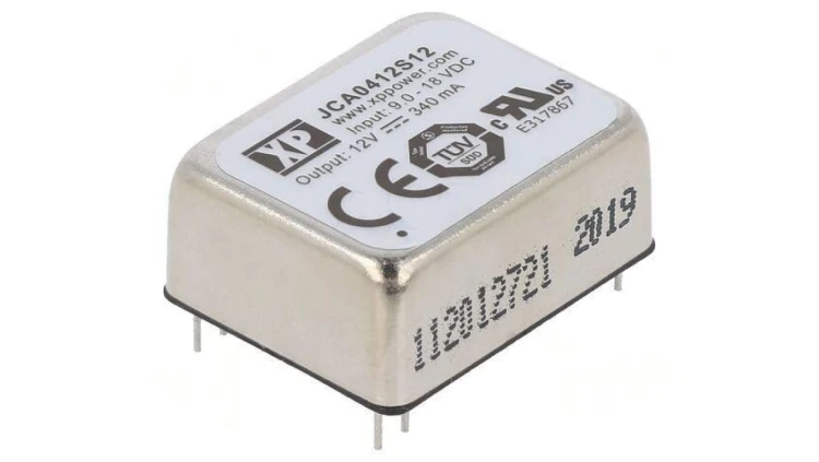 Przetwornica DC/DC 4W 9-18VDC / 12VDC 800mA JCA0412S12
