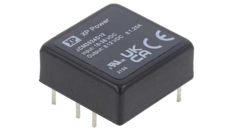 Przetwornica DC/DC 30W 18-36VDC / 12VDC -12VDC JCM3024D12