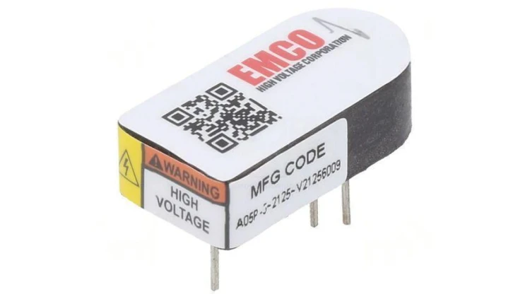 Przetwornica DC/DC 1W 5VDC / 0-500VDC 2mA THT A05P-5